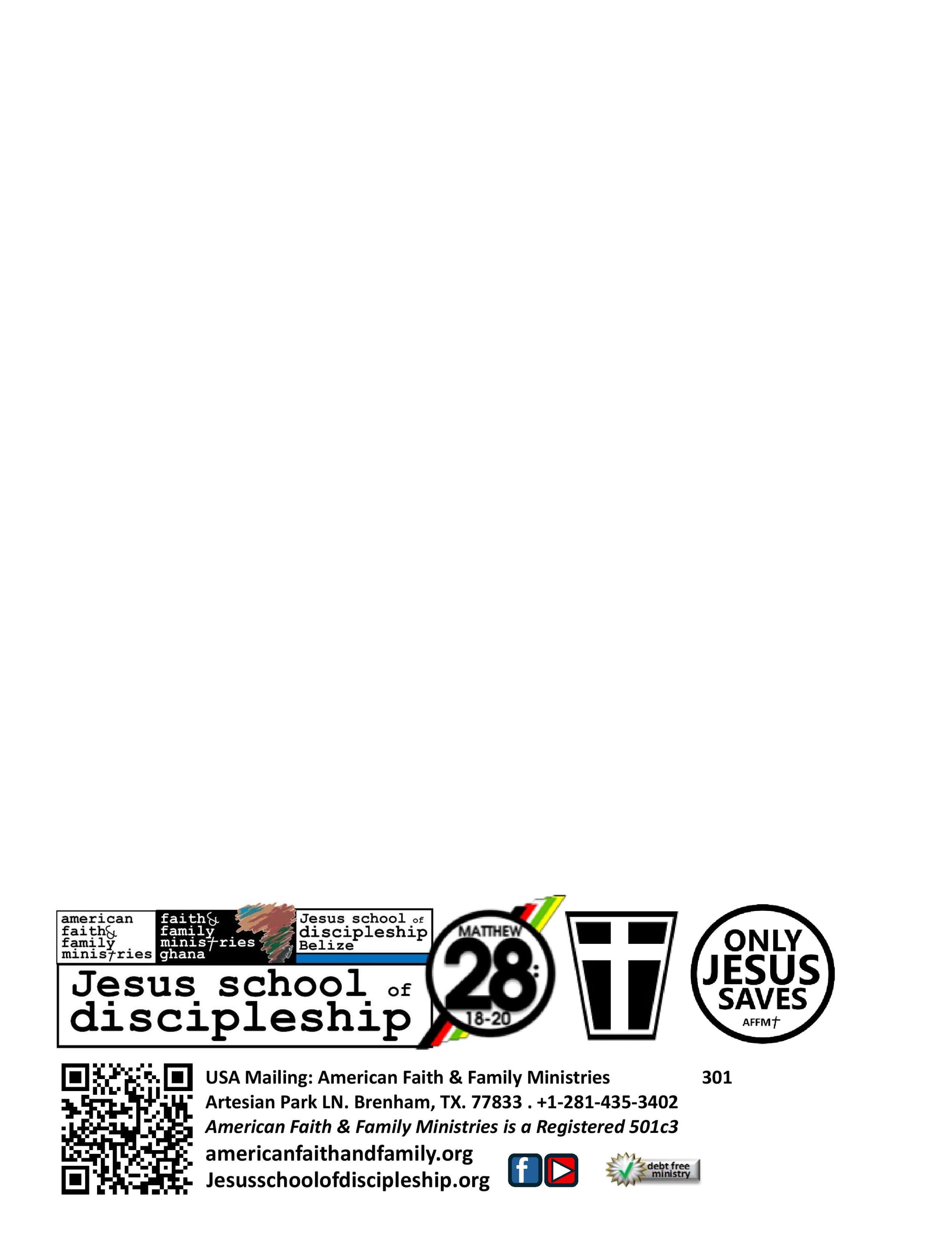 2025 AFFM & FFMG Year End Ministry Impact Report