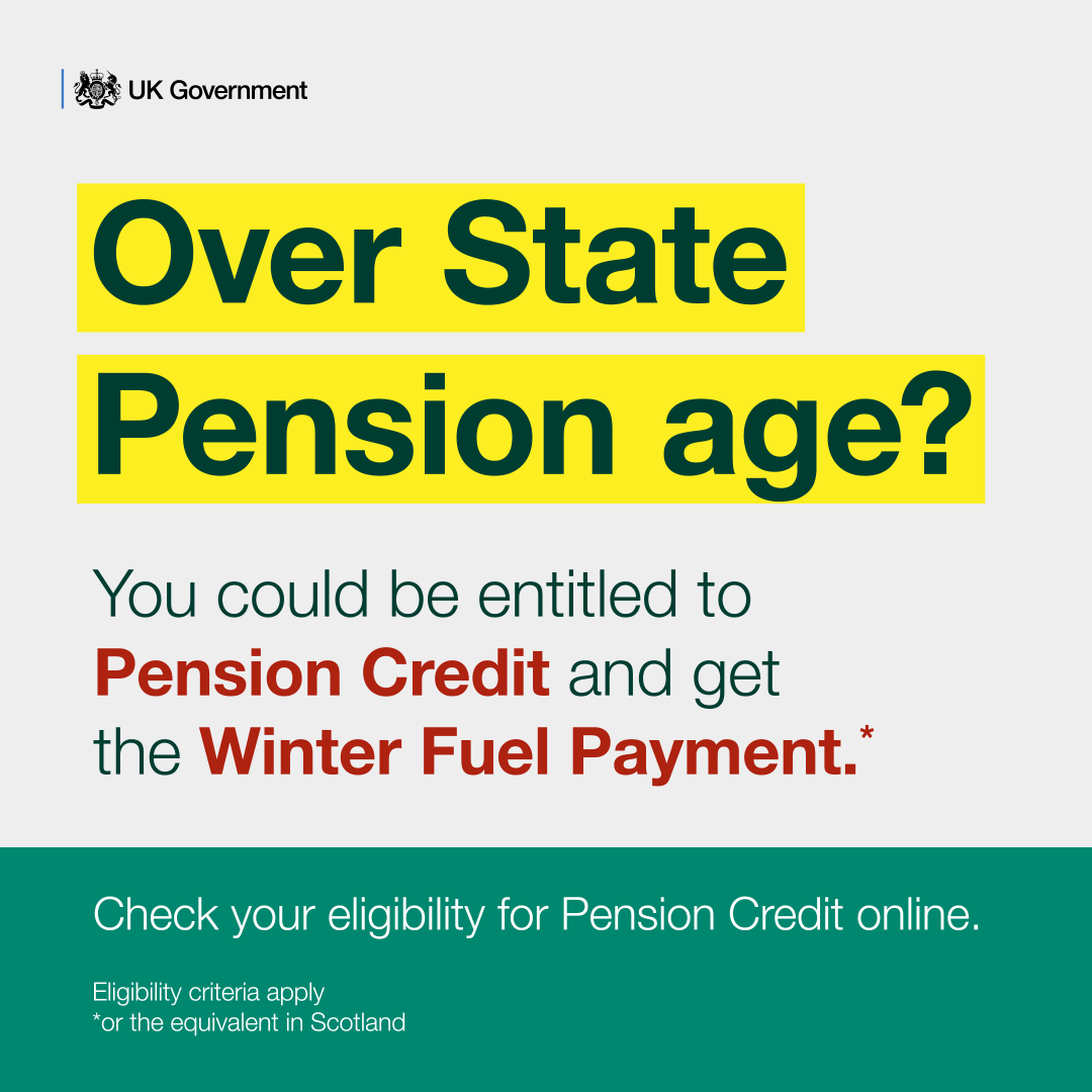 Pension Credit Banner and Link