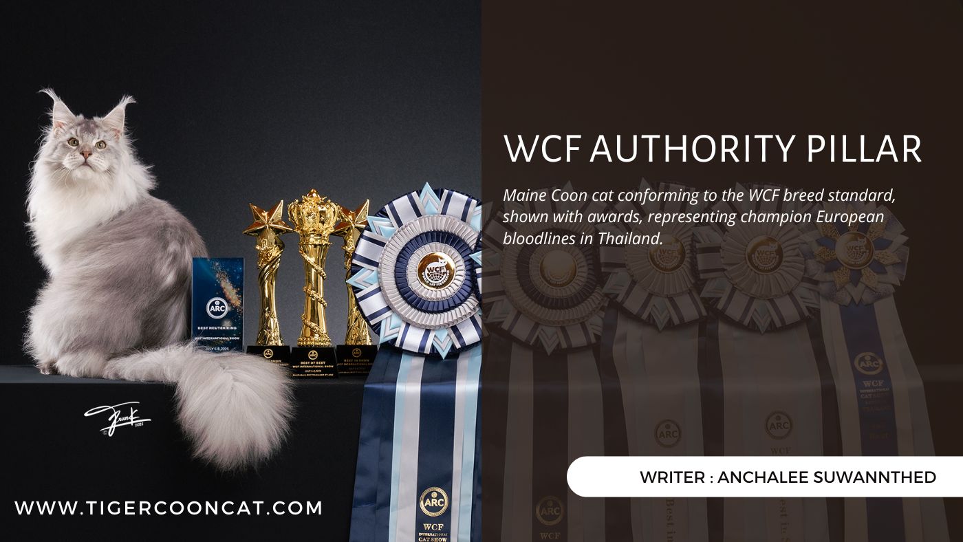 From Russia with Love: Understanding the WCF Standard and the European Bloodlines at Tigercooncat Cattery