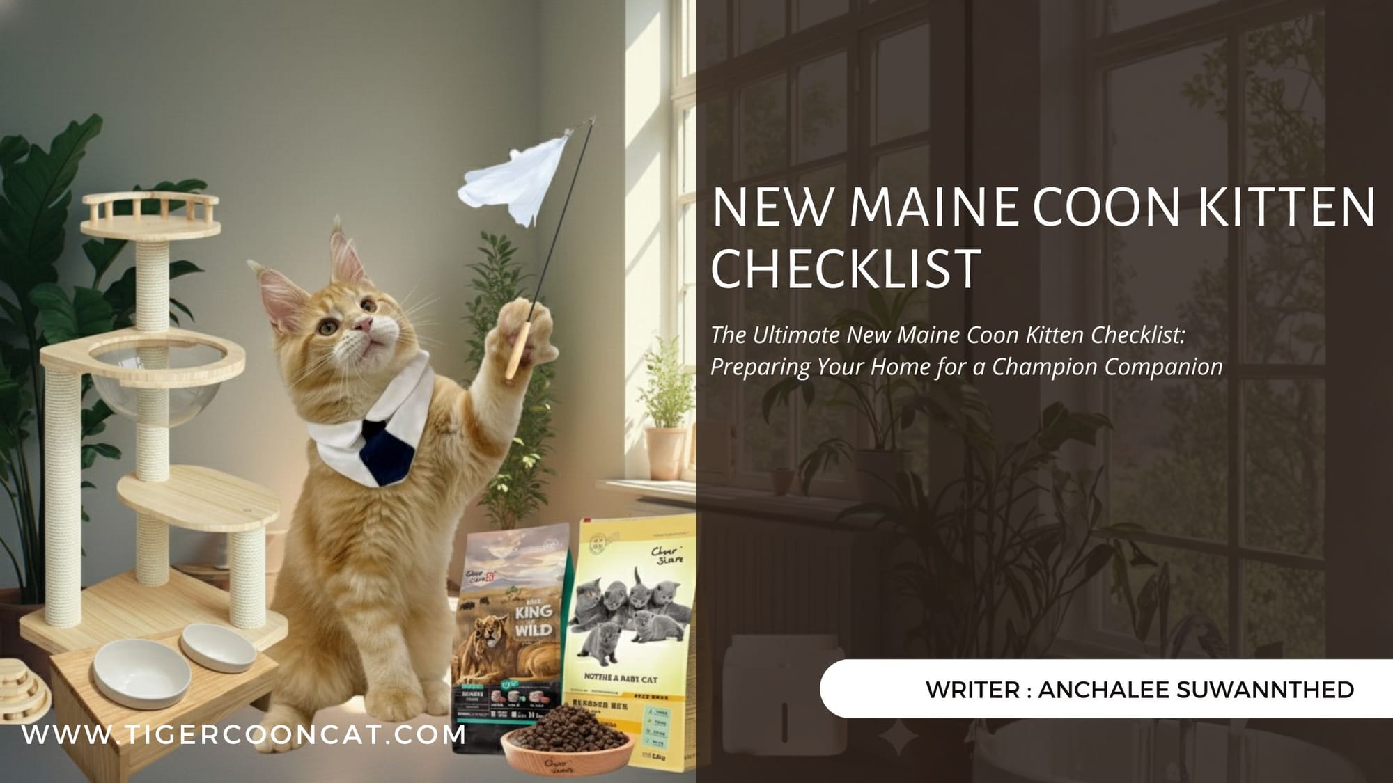 The Ultimate New Maine Coon Kitten Checklist: Preparing Your Home for a Champion Companion