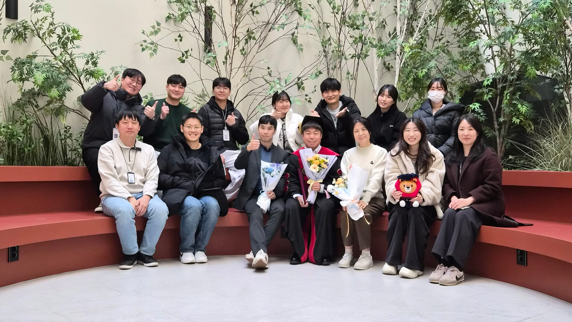 Hyowon's PhD graduation!