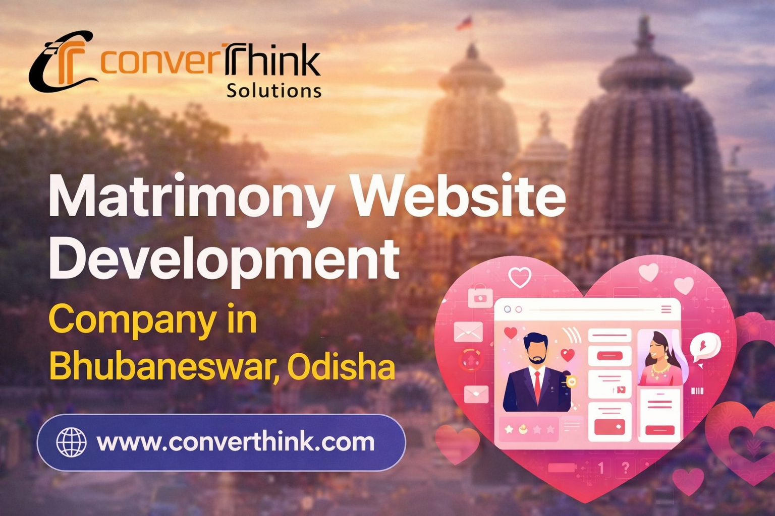 matrimony website development company in bhubaneswar, odisha