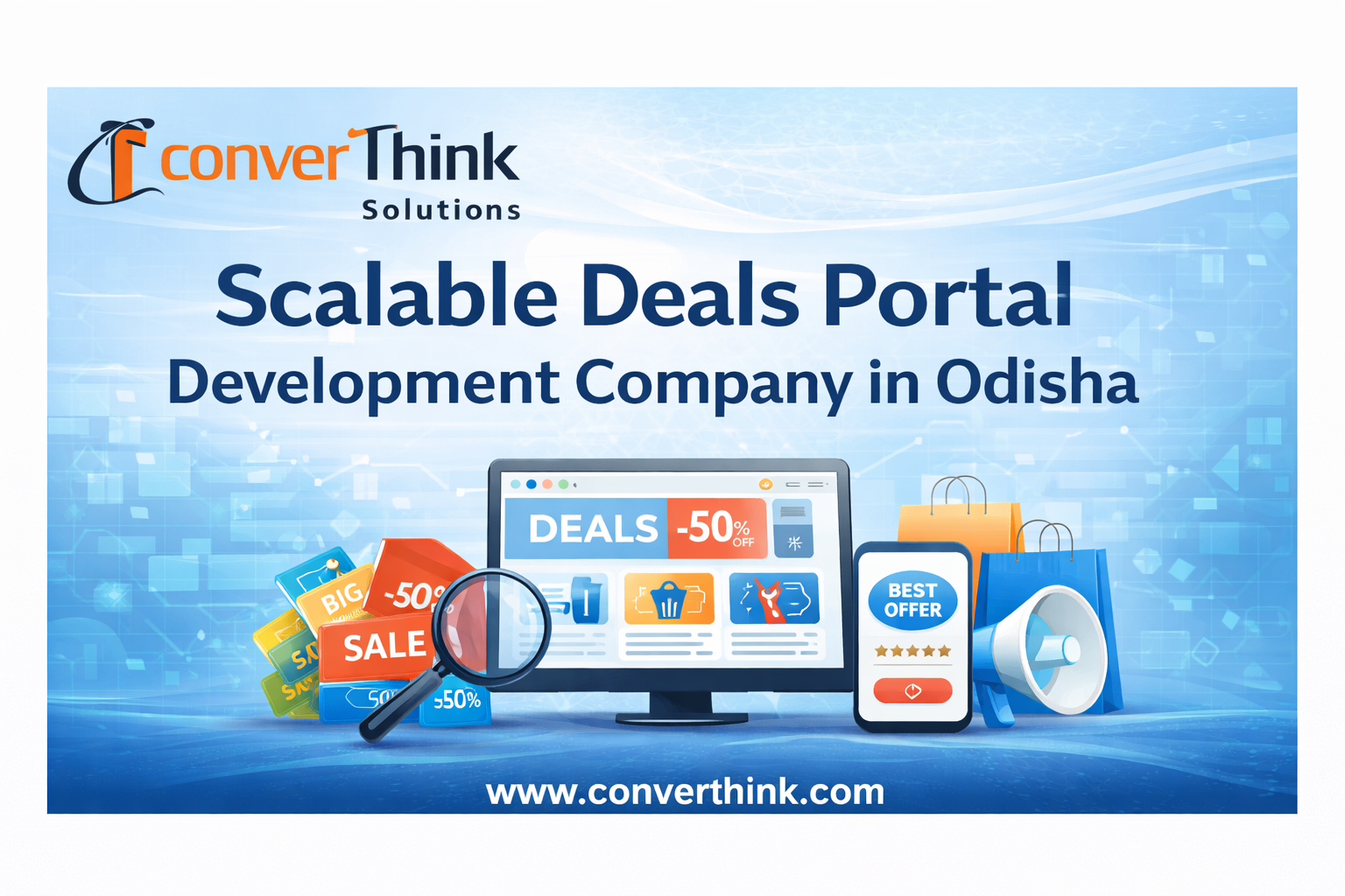 deals website developement company in bhubaneswar, odisha