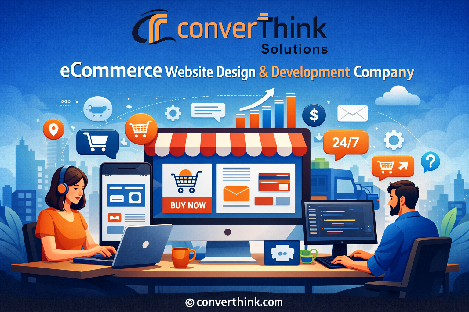 ecommerce website design and development company