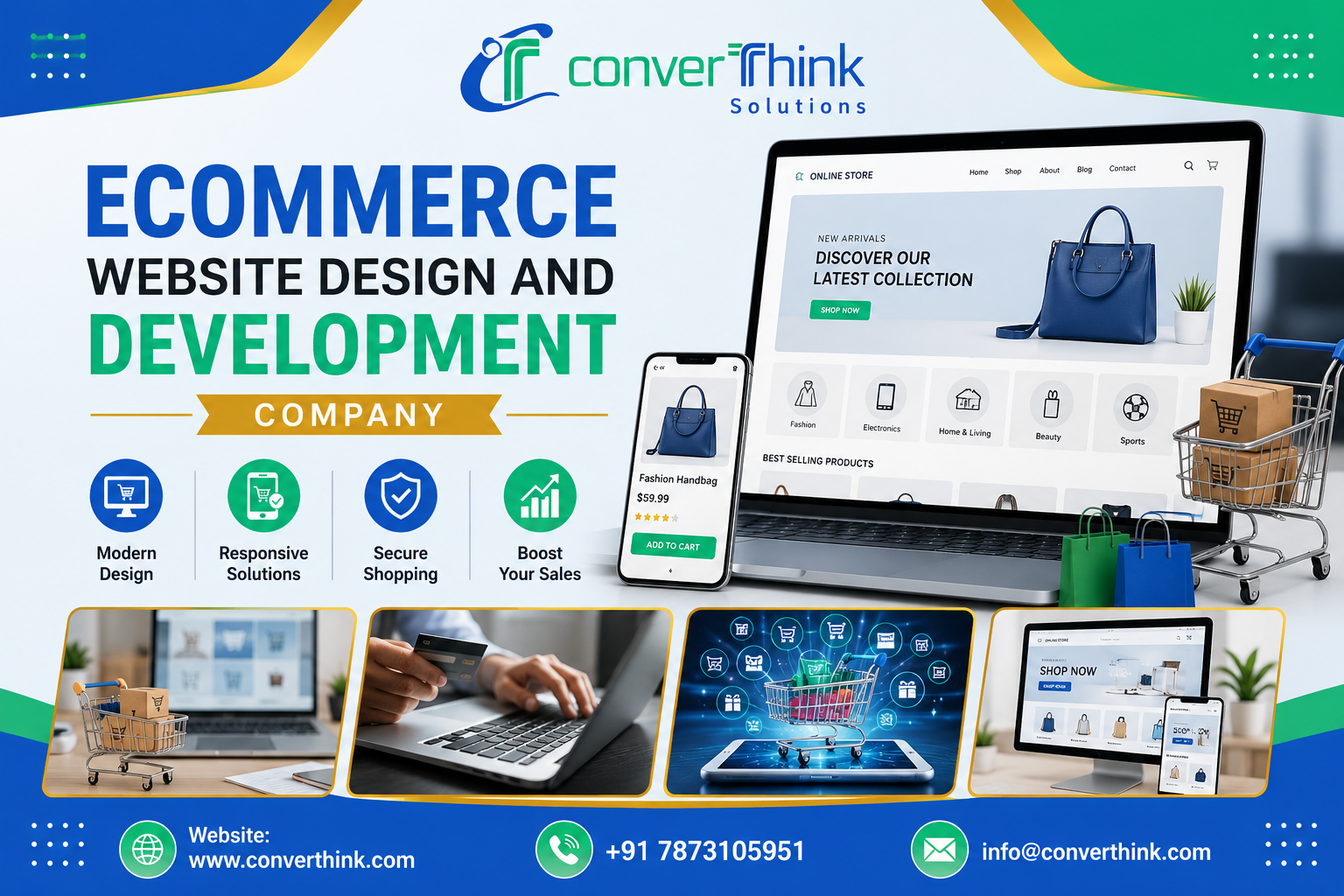 ecommerce website design and development company