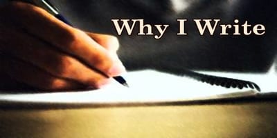 Why do I write? Because TRUTH is too important to stay silent about.