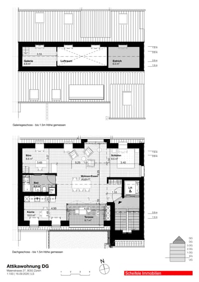 Loft-Dachwohnung