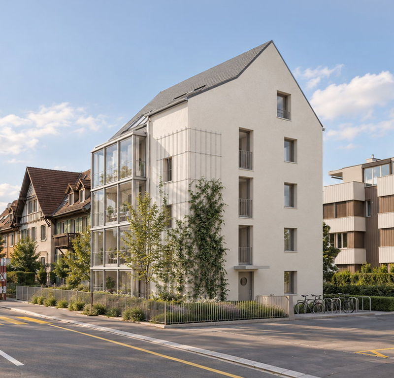 Neubau Wohnungen Maienstrasse 27 ab 1.2.2027 zu vermieten