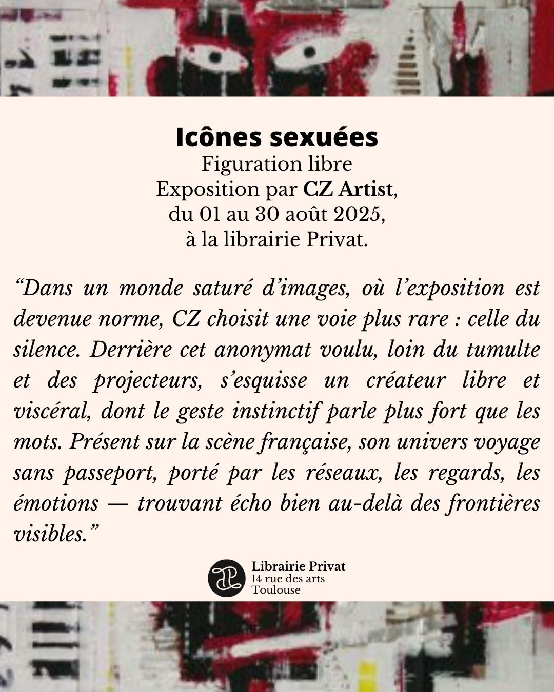 🎨 [EXPOSITION] 🎨"Icônes sexuées", par CZ Artist.