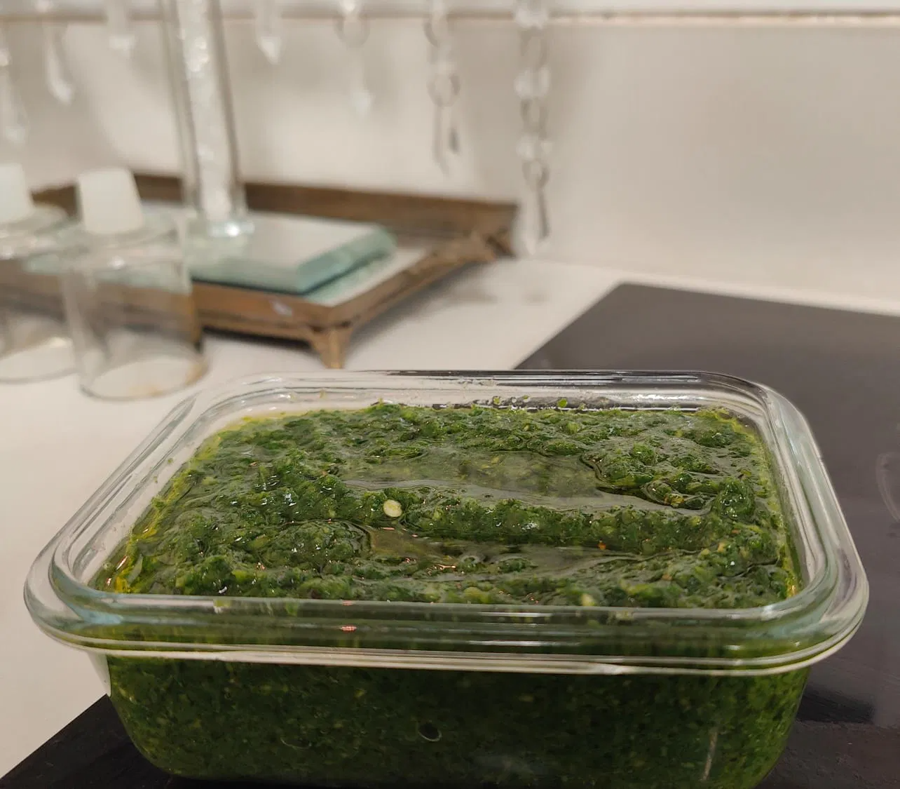 משתבח במקרר עם הימים. מטבל ירוק