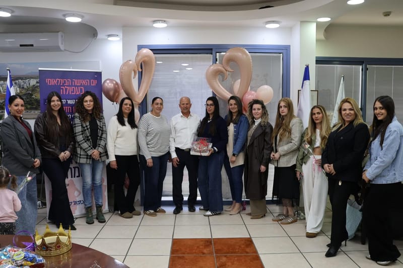 ערי הצפון :עפולה: מצדיעים לנשות המילואימניקים: מחווה מרגשת בעפולה ביום האישה הבינלאומי