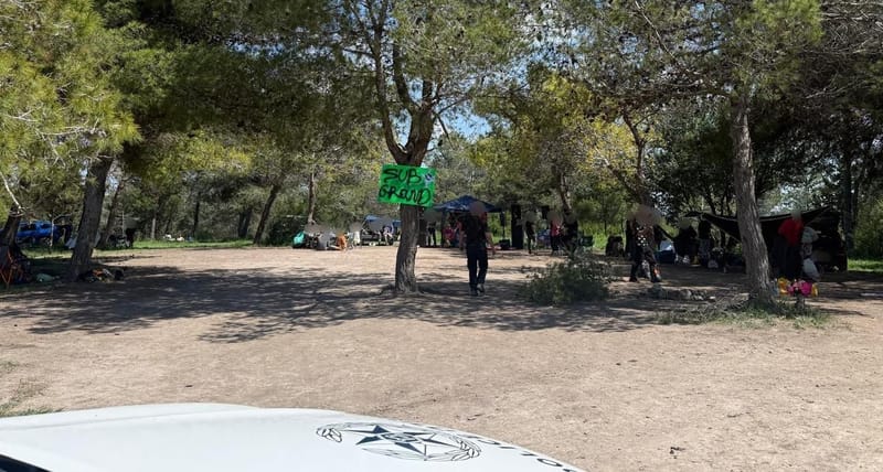 פלילים NETO :שוטרים פיזרו מסיבת טבע עם מאות משתתפים סמוך ליער מגידו