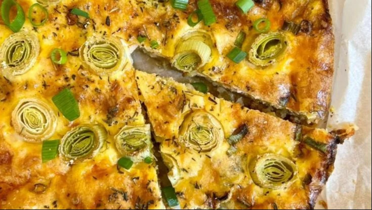 קיש כרישה דל פחמימה