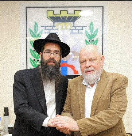 ערי הצפון :רב ראשי חדש לנוף הגליל: הרב מנחם מנדל נחשון, ראש ישיבות חב"ד בעיר,