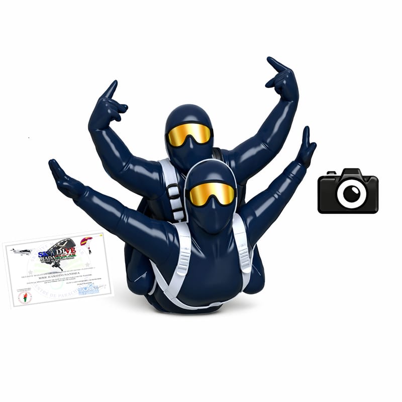 SAUT EN PARACHUTE TANDEM      + PHOTOS HD