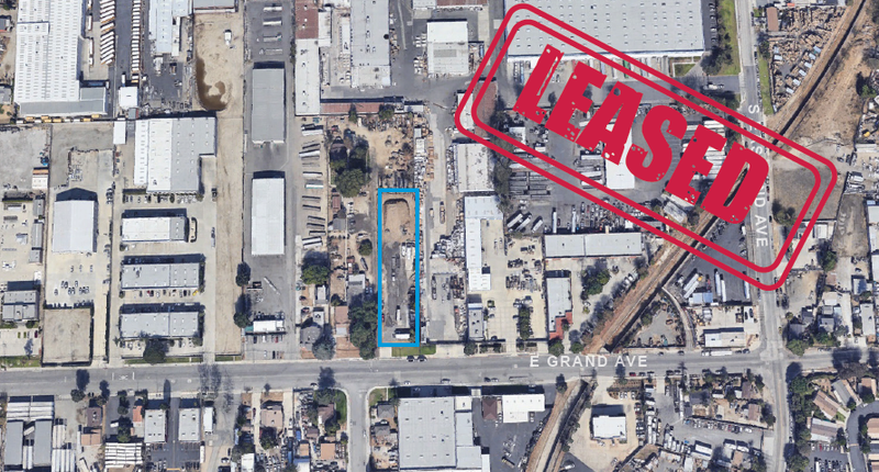 Leased ±25,660 SF Fenced Yard in Pomona, CA