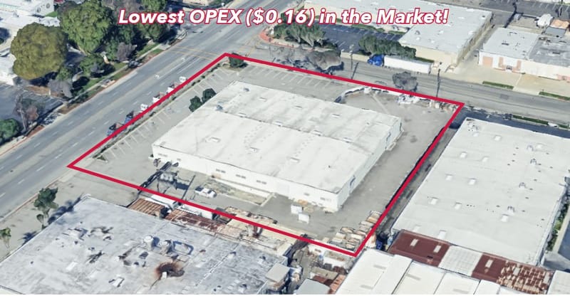 Just Leased: ±27,750 SF Freestanding Building at 16400 Garfield Ave, Paramount, CA