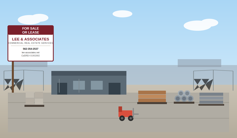 Contractor's Yard For Sale and Lease in the Los Angeles Area