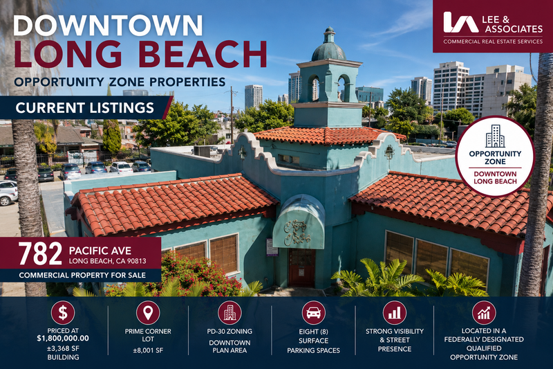 Downtown Long Beach Opportunity Zone Properties: Current Listings