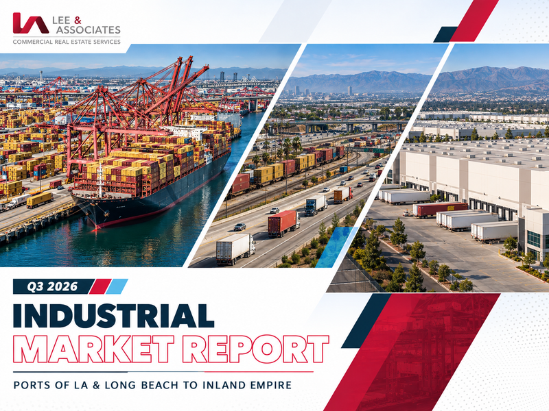 Los Angeles Industrial Market Report: Ports of LA-Long Beach to Inland Empire (Q3 2026)