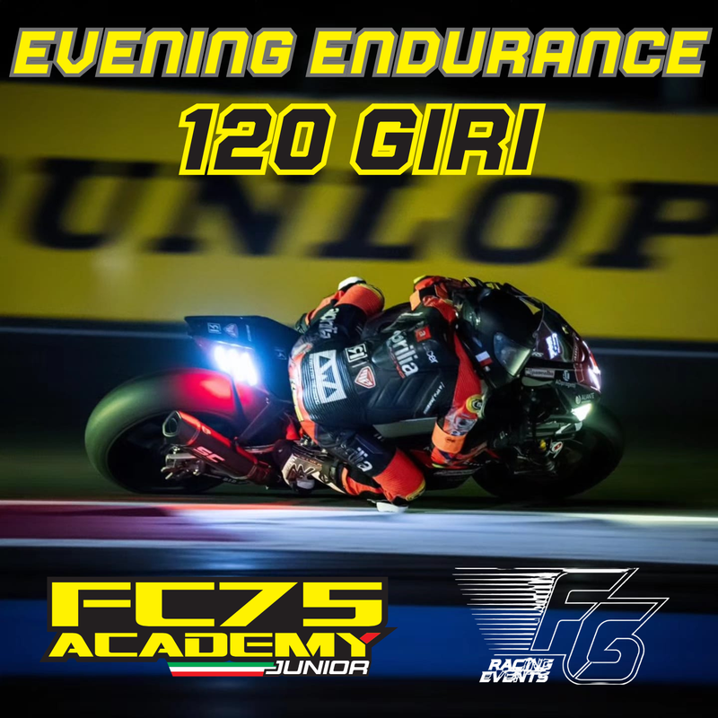 DOMENICA 06 LUGLIO 2025 MINI GP RACE EVENING ENDURANCE 120 GIRI CIRCUITO VALLE DEL LIRI ARCE (FR)