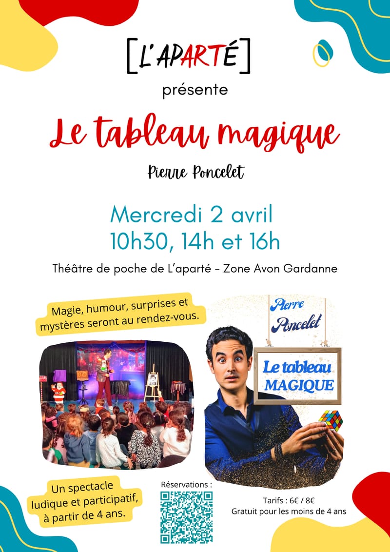 Spectacle le tableau magique