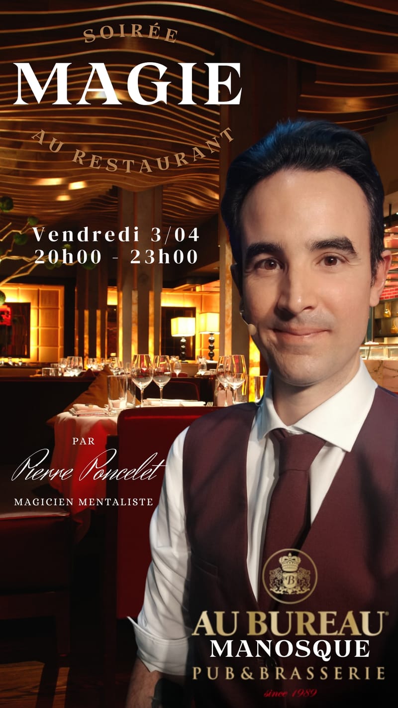 Soirée Close-up au restaurant