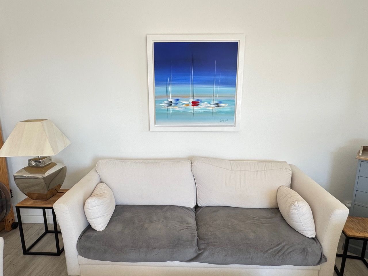 Collection particulière France 80 x 80 cm