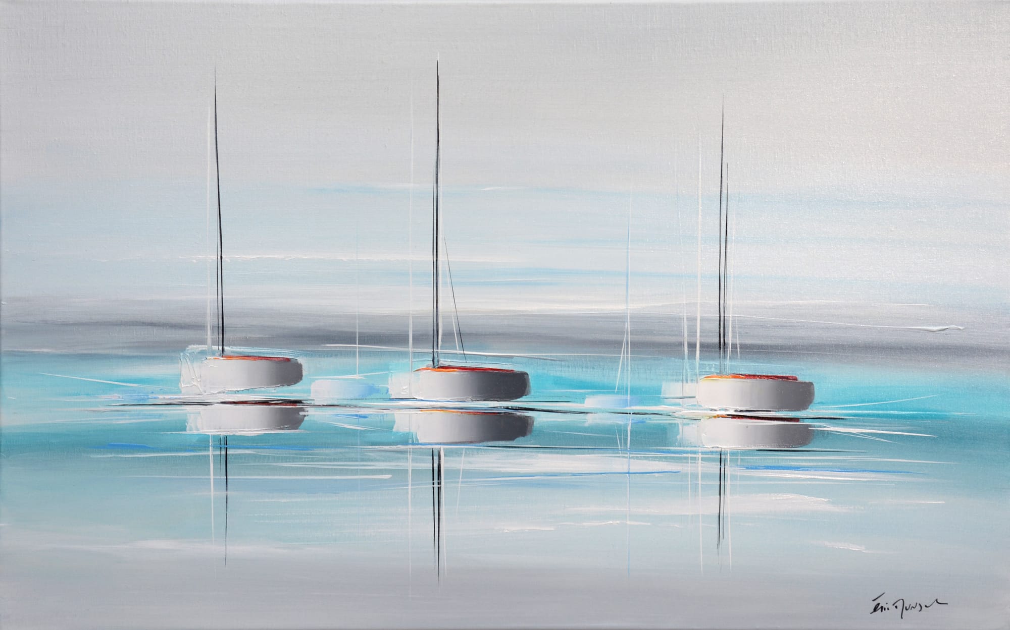 Disponible * UN VOYAGE EN BLEU TURQUOISE