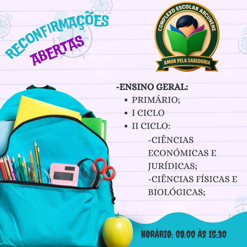 Complexo Escolar Abcunene — vida escolar