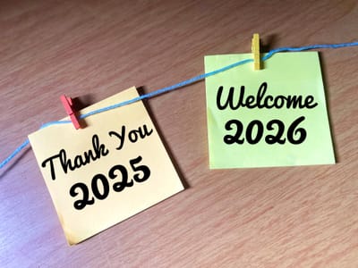 לקראת סיום שנת 2025 ותחילת שנת 2026