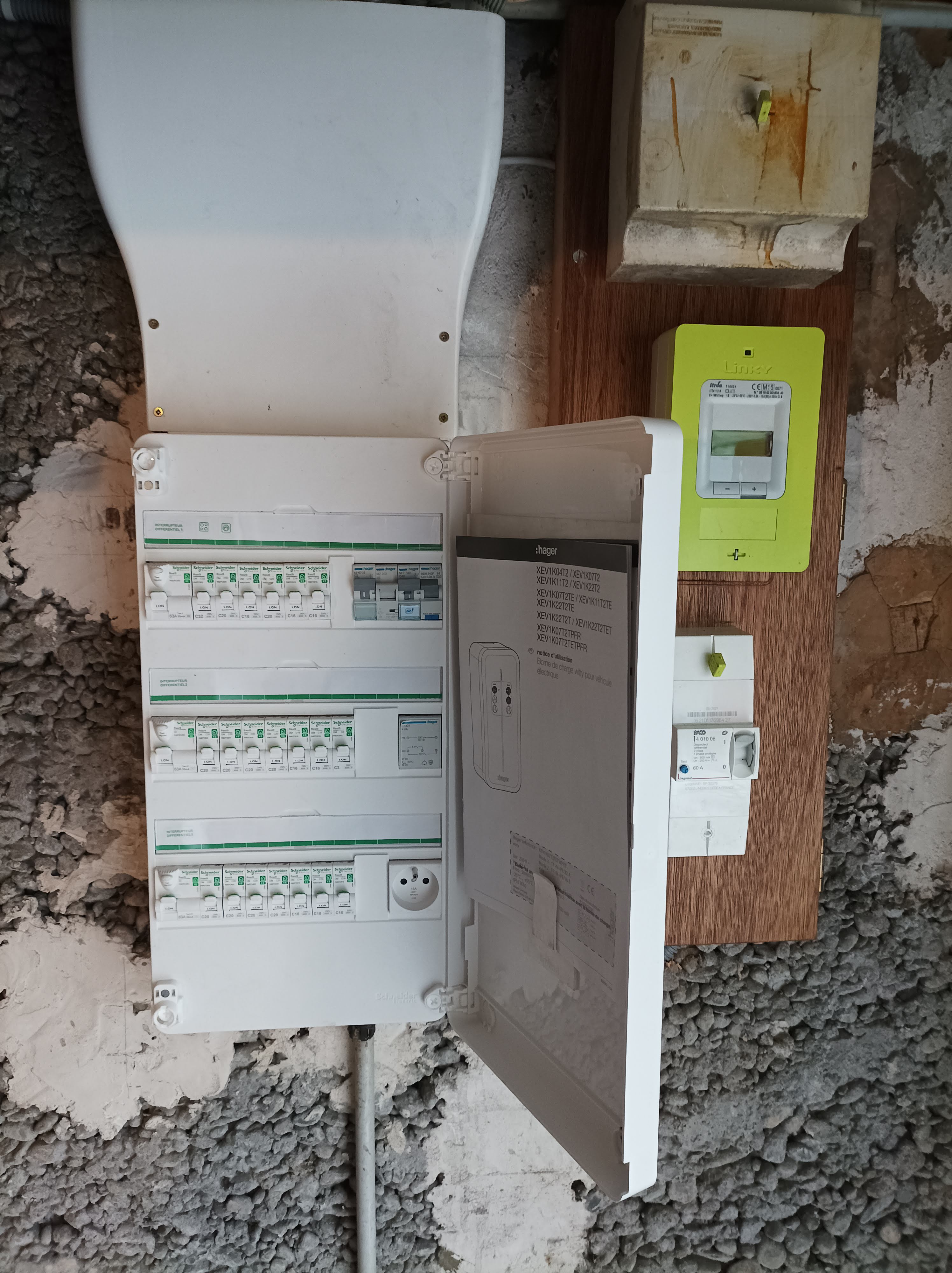 renovation mise aux normes tableau coffret electrique