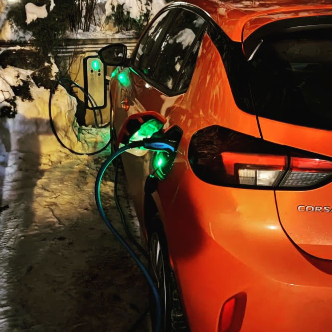 borne de recharge hager e-corsa ecorsa