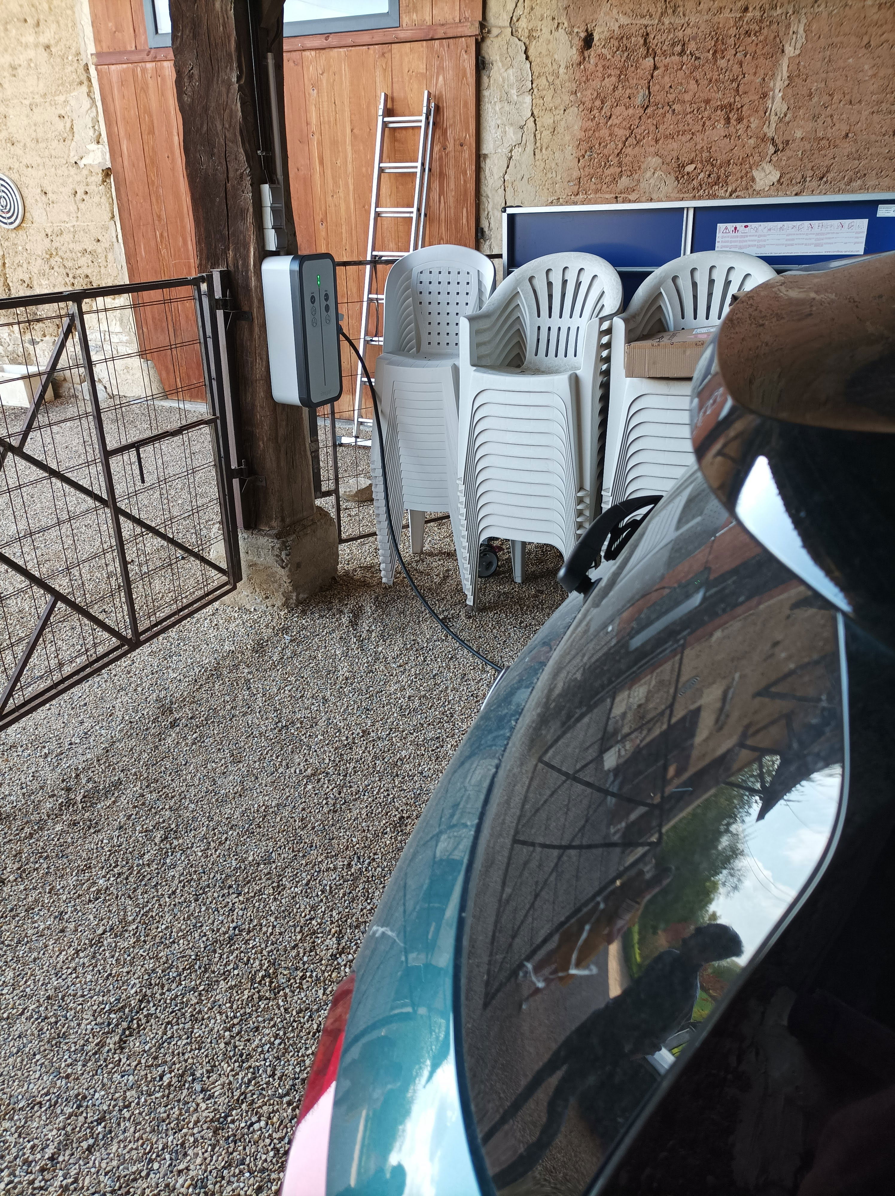 borne de recharge Volvo C40