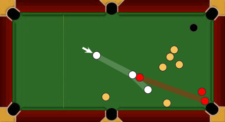 blackball pool rules legal shot