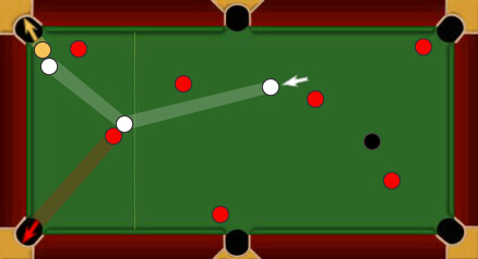 blackball pool rules combination shots