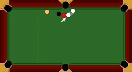 blackball pool rules touching ball