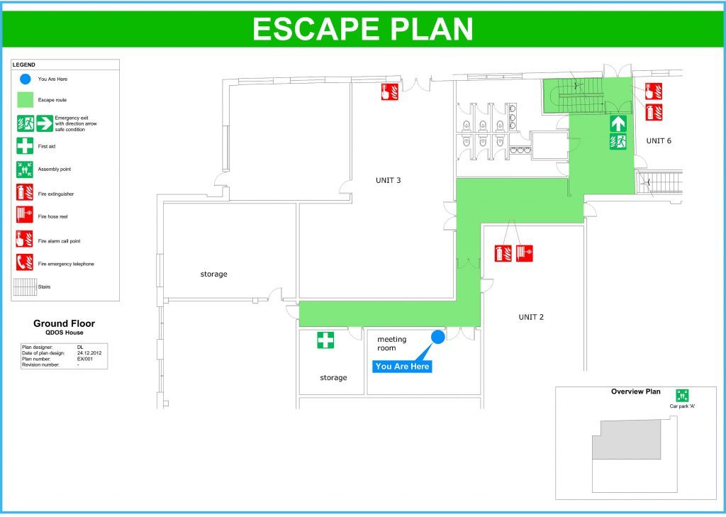 Fire Alarm Escape Plans & Fire Alarm Evacuation Plans - London