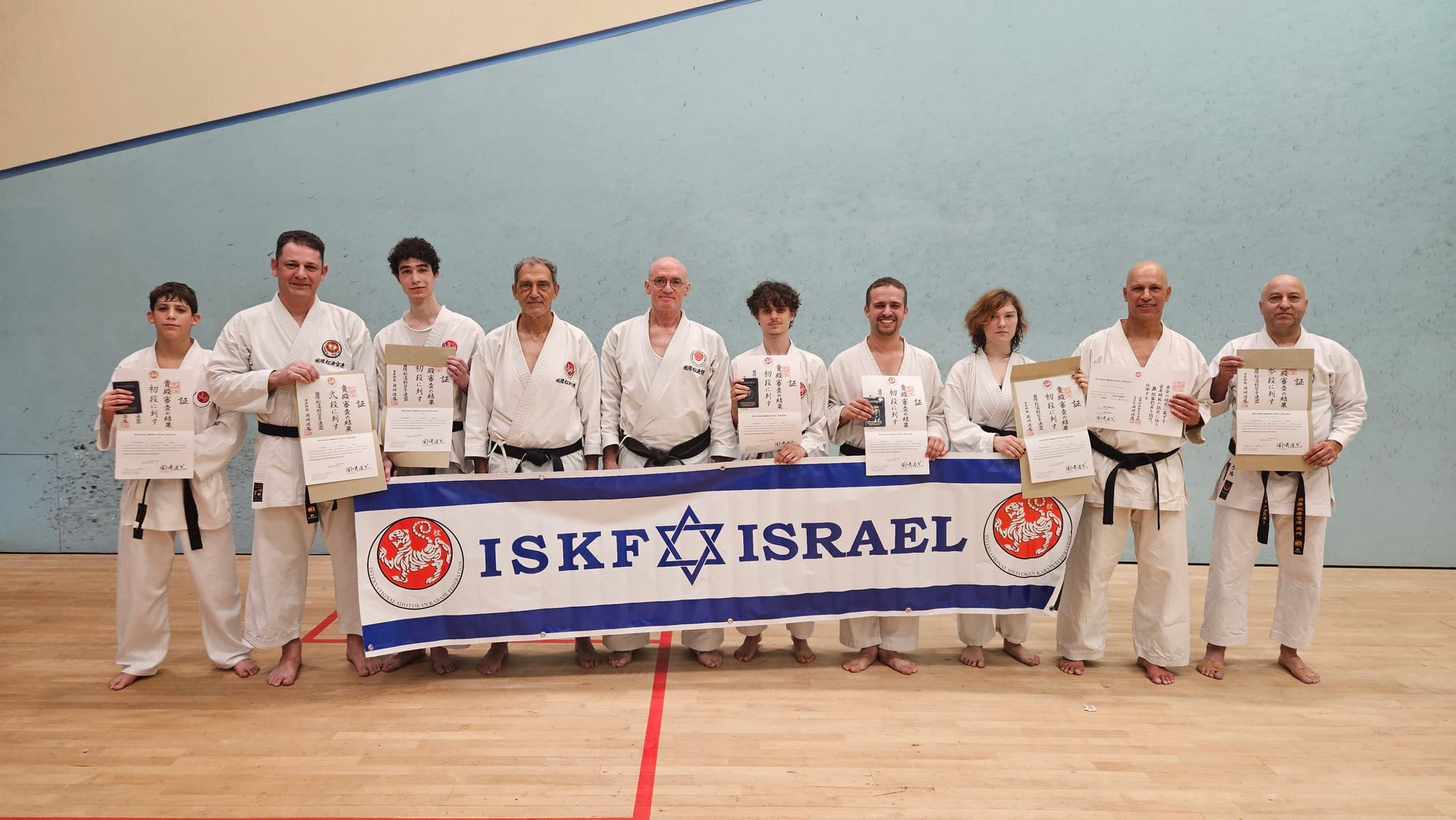 תמונה קבוצתית וקישור לתמונות נוספות לאימון שני