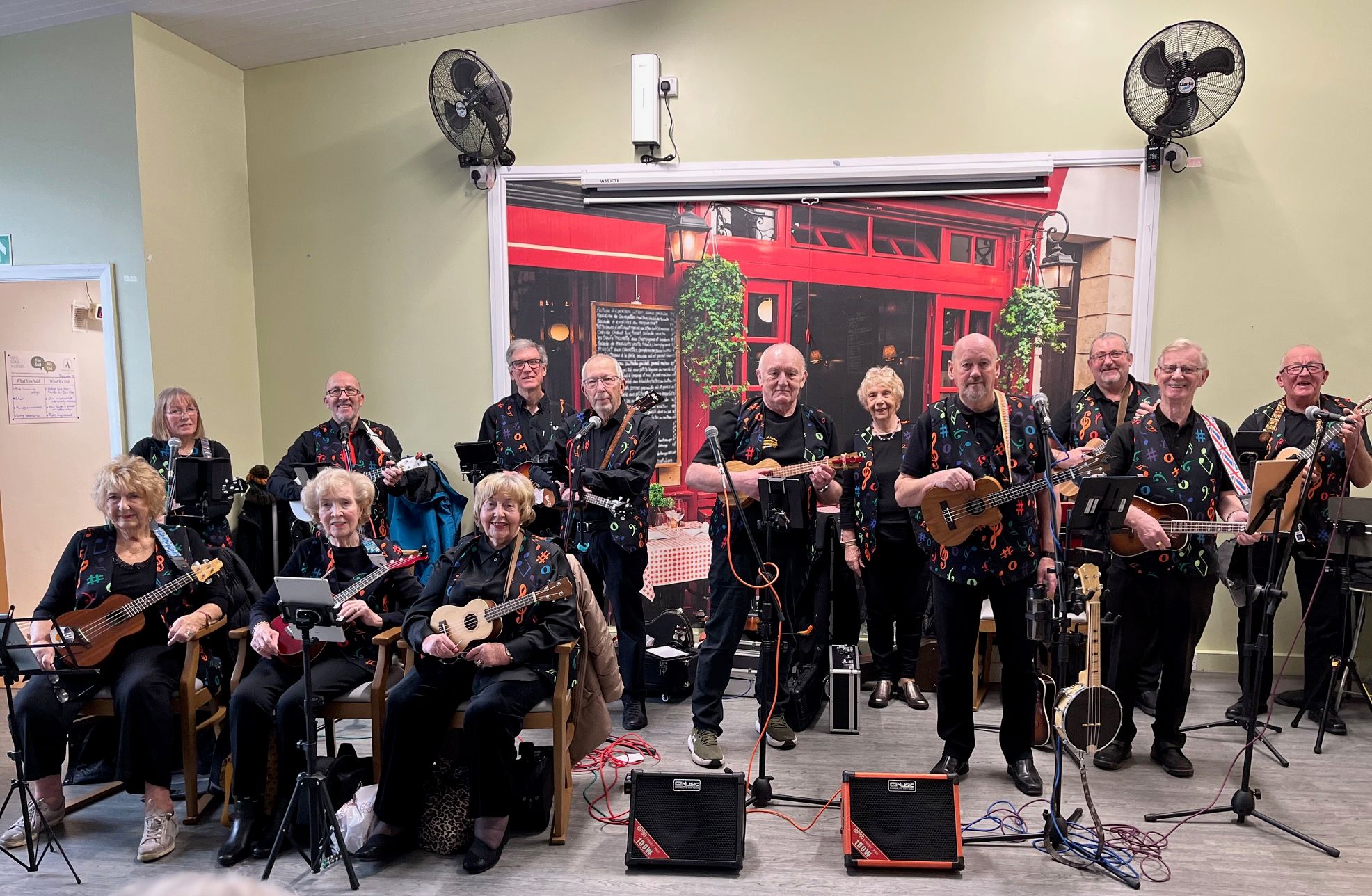 The D'Ukes of Halton Ukulele Band performed a great gig at Meadowview Care Home in Penketh 29th Jan 2026