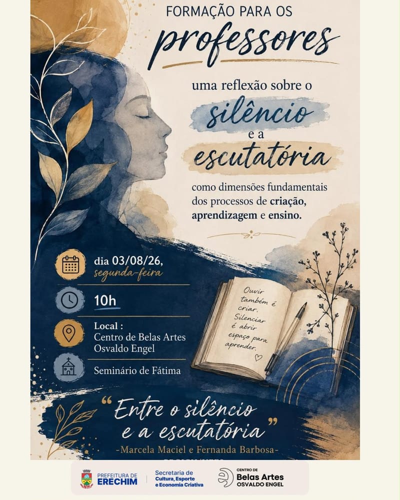 Entre o silêncio e a escutatória