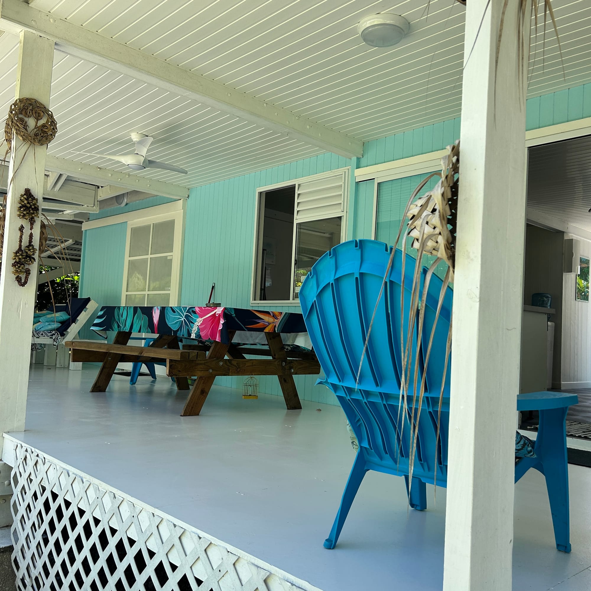 terrasse et table principale