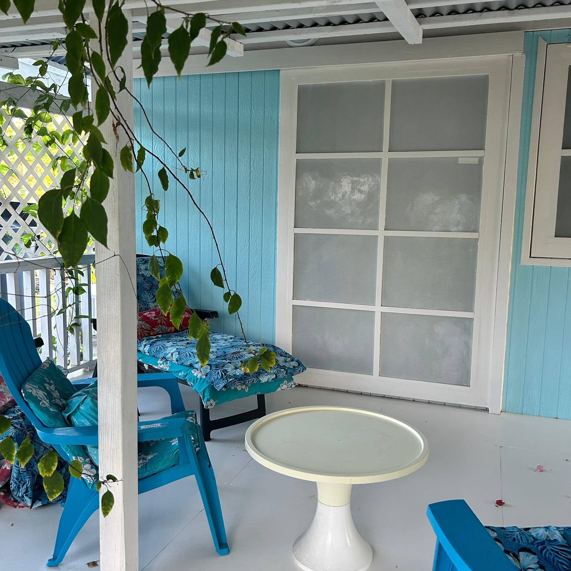 terrasse cote chambre Tiare