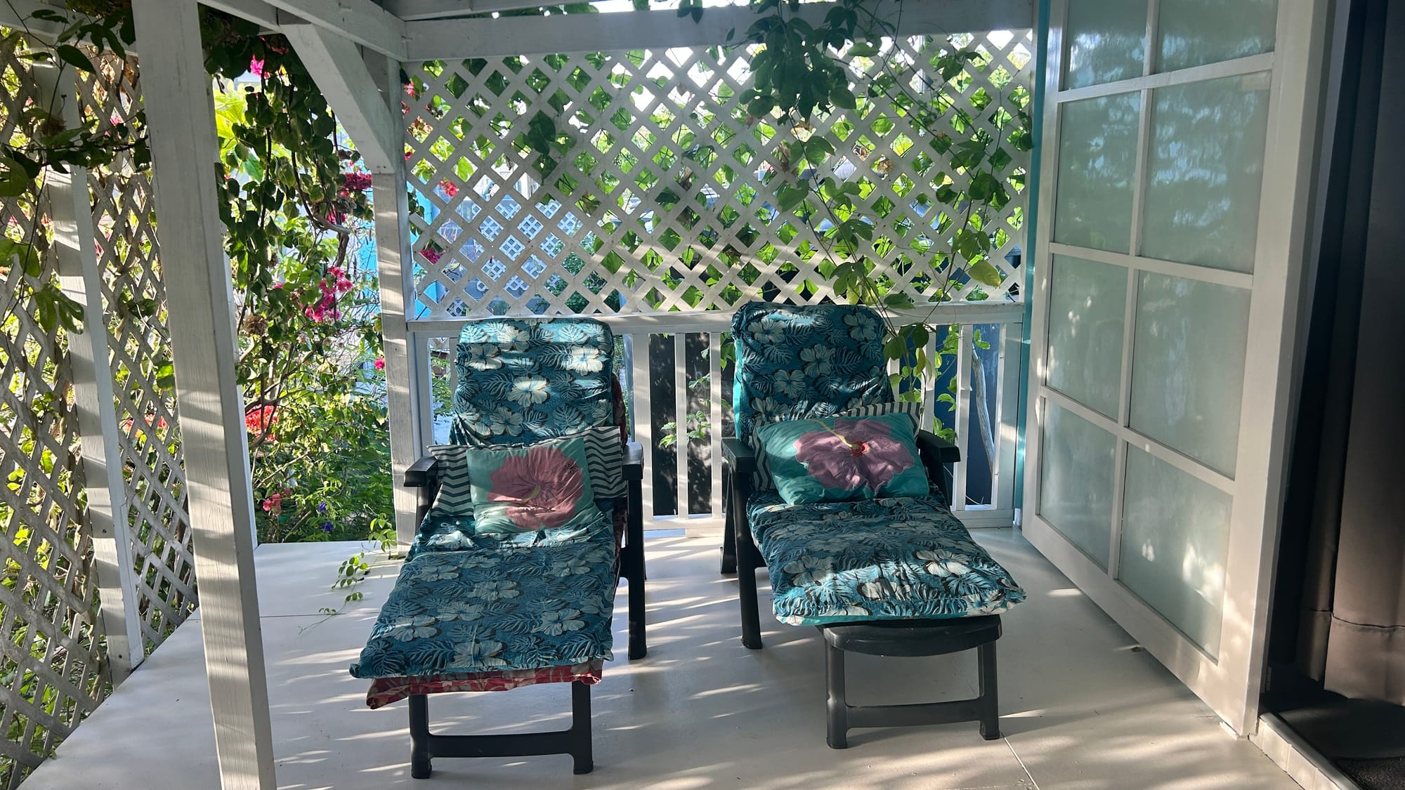 terrasse cote chambre Tiare