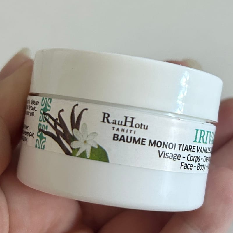 Petti baume monoï tiare vanille bio