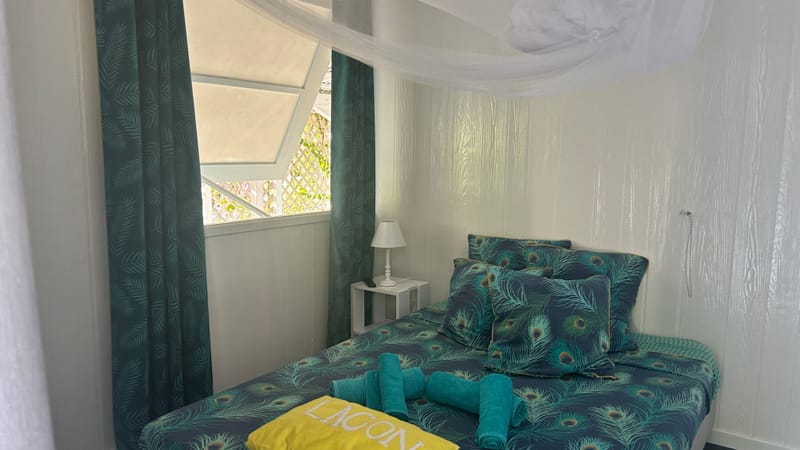 Pour 2 adultes max, la chambre LAGON