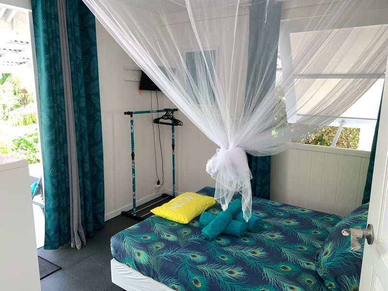 Pour 2 adultes max, la chambre LAGON