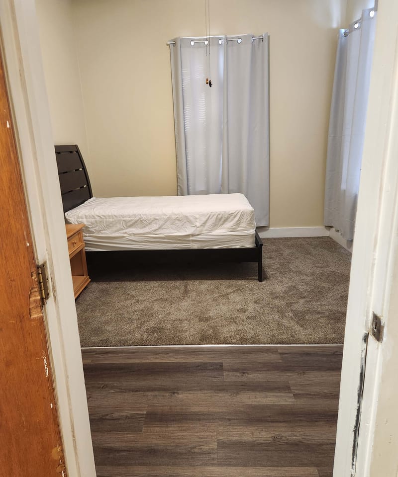 Room A--Partially-Furnished, Private Single-Occupancy Room  --Month- to-Month lease,  Upper Level