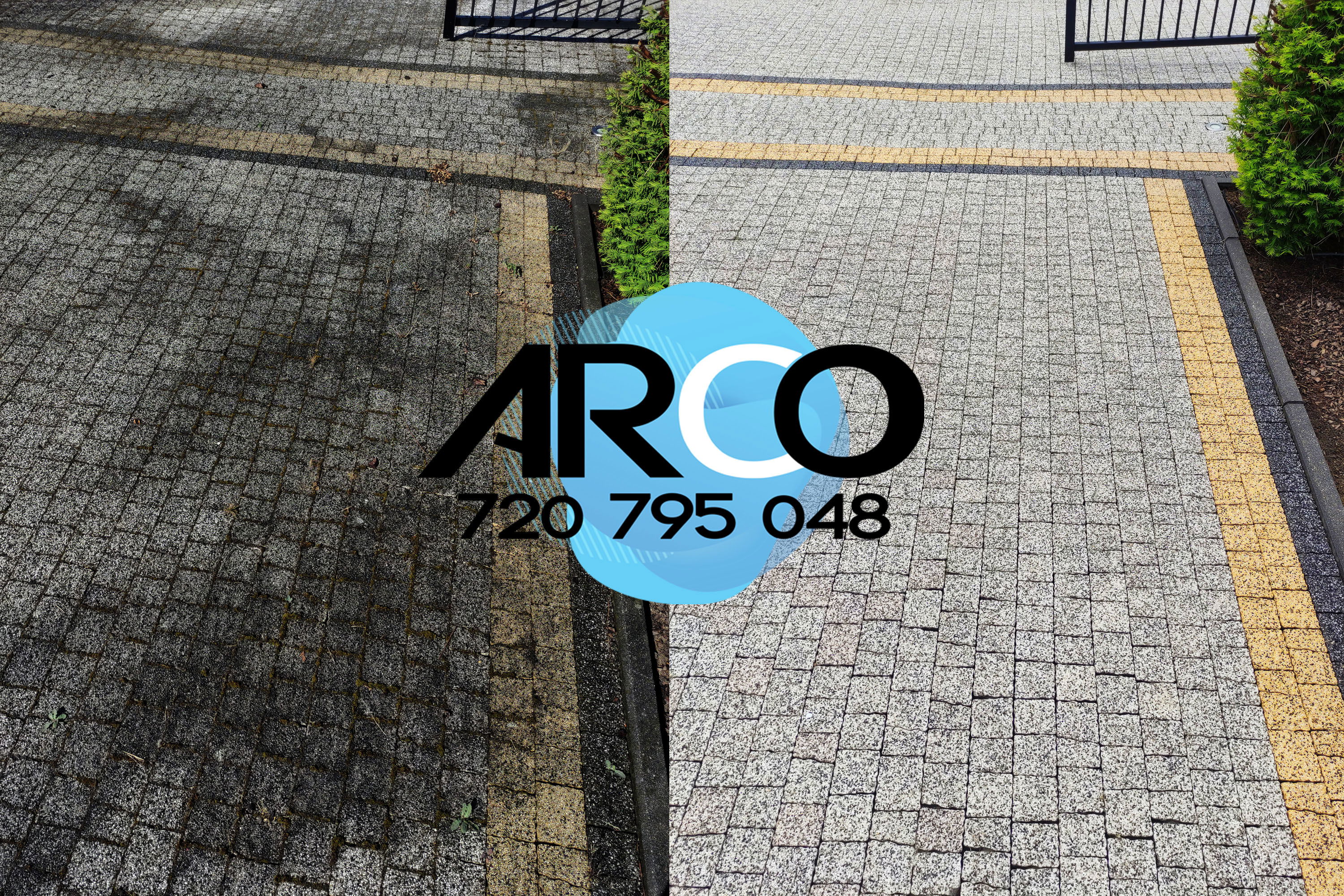 mycie czyszczenie kostki brukowej elewacji Brzostek