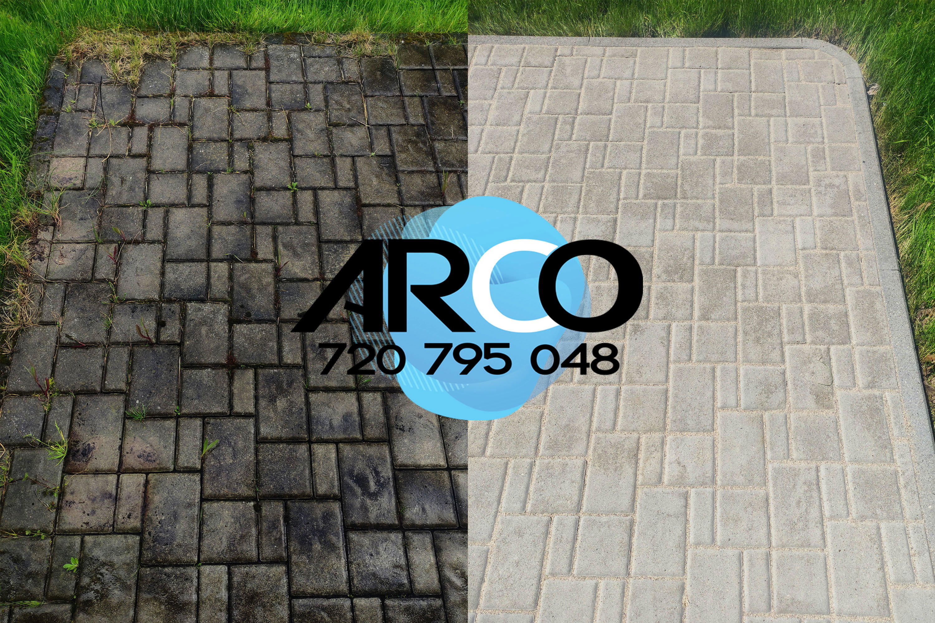 USŁUGI MYCIE KOSTKI BRUKOWEJ LIMANOWA